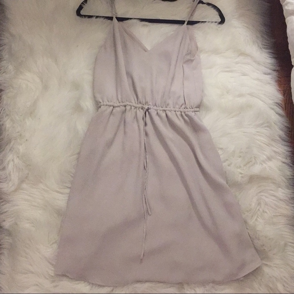 Taupe Babaton Casimir Dress